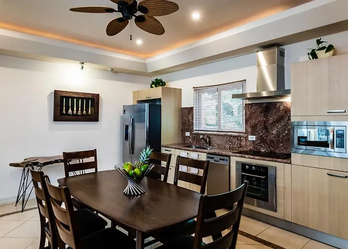 Luxury 3br Appt, Center, 2 Min To Beach, Hi-speed Wifi Apartamento Tamarindo